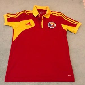 Boys adidas soccer jersey.
